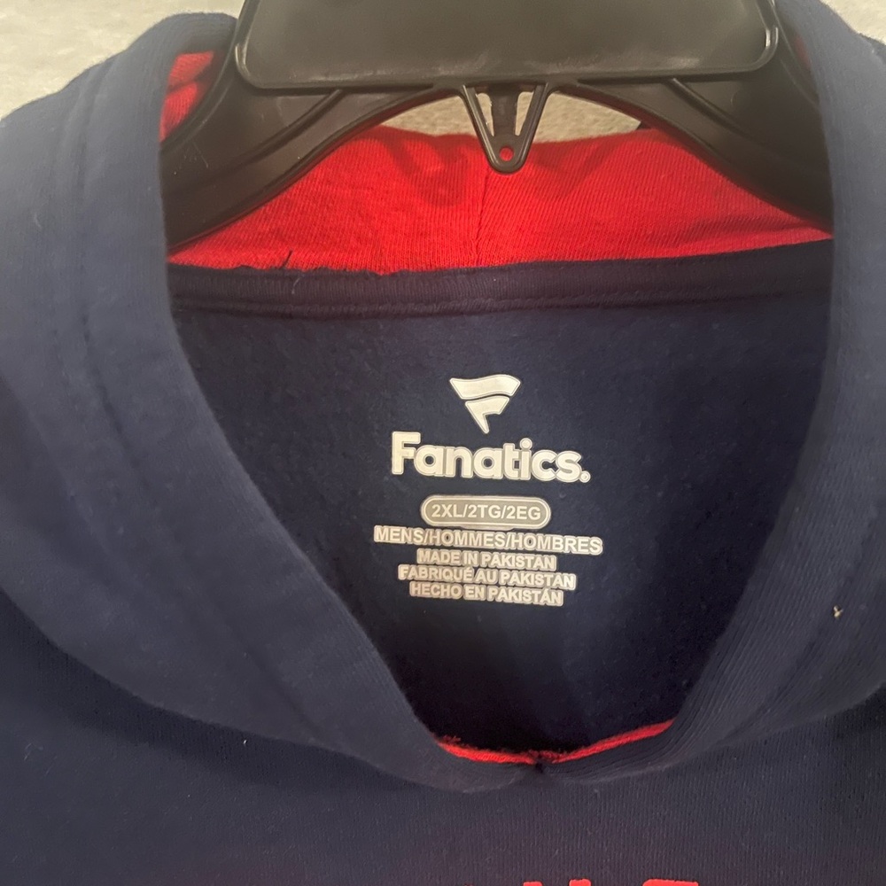 Fanatics New England Men’s 2X Hoodie - Picture 4 of 7